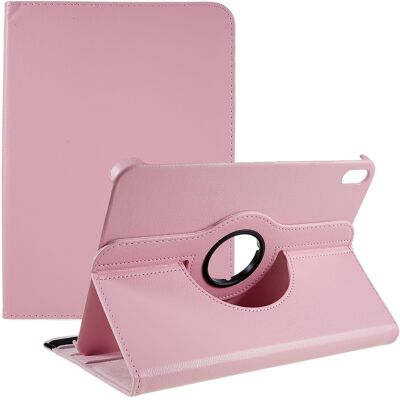 Apple SKALO iPad 11" (2025) 360 Litchi Kotelo - Pinkki Apple SKALO iPad 11" (2025) 360 Litchi Kotelo - Pinkki