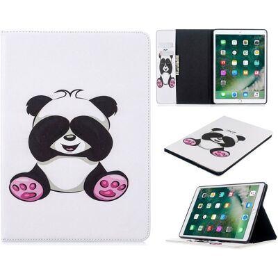 Apple iPad 10.2 (2019) tyylikäs kuvio nahkainen flip-kotelo - Ujo Panda Apple iPad 10.2 (2019) tyylikäs kuvio nahkainen flip-kotelo - Ujo Panda