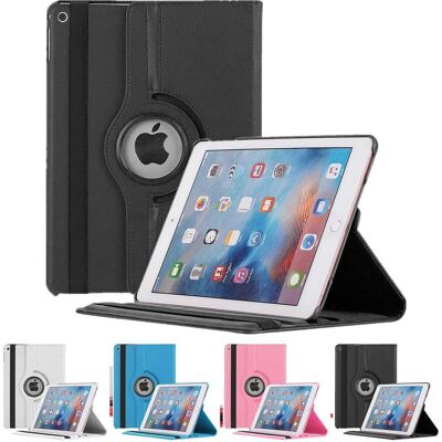 Nahkanpäällinen / Kuori iPad Air 2 - Musta / Valkoinen - Tablettikotelo Nahkanpäällinen / Kuori iPad Air 2 - Musta / Valkoinen - Tablettikotelo