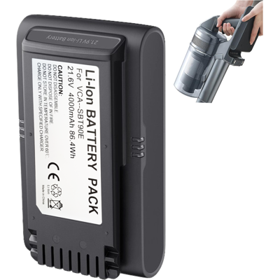 Samsung Jet 70 ladattava akku 21,6 V 4000 mAh VCA-SBT90E Samsung Jet 70 ladattava akku 21,6 V 4000 mAh VCA-SBT90E