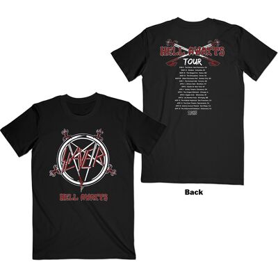 Slayer Unisex T-Shirt: Hell Awaits Tour (Back Print) (Small) Slayer Unisex T-Shirt: Hell Awaits Tour (Back Print) (Small)