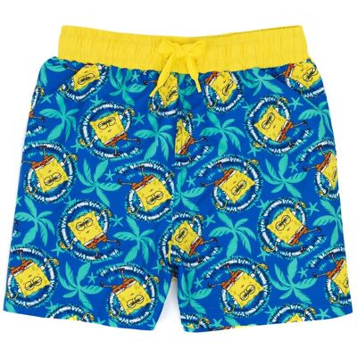 Pertemba - SpongeBob uima- shortsit - Sininen/Keltainen - 7-8v Pertemba - SpongeBob uima- shortsit - Sininen/Keltainen - 7-8v