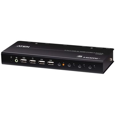 Aten CS784H 4-porttinen KVMP-kytkin USB 4K HDMI Aten CS784H 4-porttinen KVMP-kytkin USB 4K HDMI