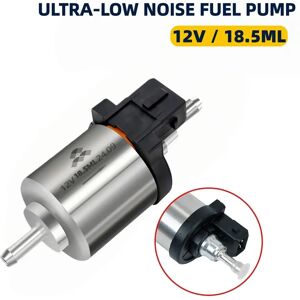 Polttoainepumppu diesel pysäköintilämmittimeen - 12V - 2 kW yhteensopiva - Erittäin hiljainen - Virtaus 18,5 ml - Auton ilmalämmittimeen - Musta Polttoainepumppu diesel pysäköintilämmittimeen - 12V - 2 kW yhteensopiva - Erittäin hiljainen - Virtaus 18,5 ml - Auton ilmalämmittimeen - Musta