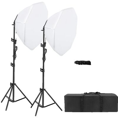 Softbox-valosarja, säädettävä väri lämpötila, kaukosäätimellä himmennys,pehmeä laatikko sarja Softbox-valosarja, säädettävä väri lämpötila, kaukosäätimellä himmennys,pehmeä laatikko sarja