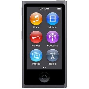 Apple iPod nano 7. sukupolvi digitaalinen soitin 16 Gt harmaa- REFURBISHED Apple iPod nano 7. sukupolvi digitaalinen soitin 16 Gt harmaa- REFURBISHED