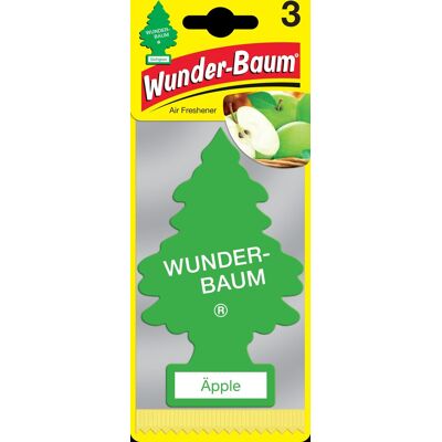 WunderBaum tuoksufrisker Apple - 3 kpl WunderBaum tuoksufrisker Apple - 3 kpl