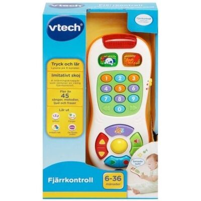 Vtech Baby Kauko-ohjain valolla ja äänellä Vtech Baby Kauko-ohjain valolla ja äänellä