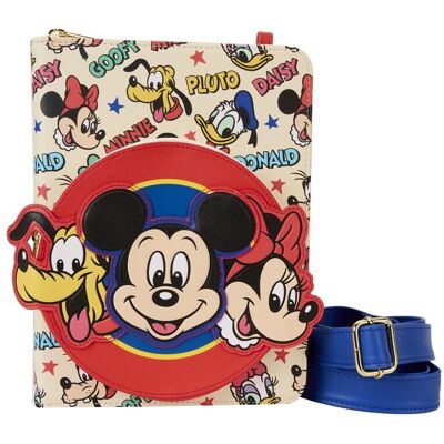 Loungefly Disney Classic Mickey and Friends crossbody journal Loungefly Disney Classic Mickey and Friends crossbody journal