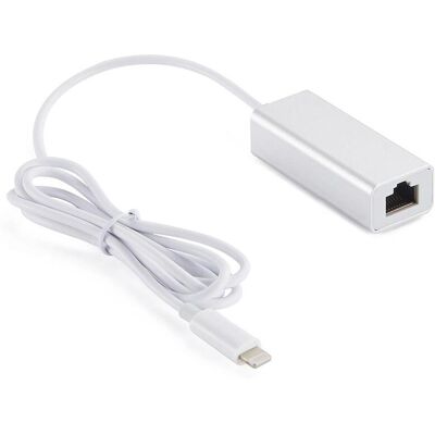 NÖRDIC Lightning 1M Ethernet Adapter - Verkkosovitin NÖRDIC Lightning 1M Ethernet Adapter - Verkkosovitin