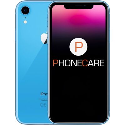 Apple Begagnad iPhone XR 64GB Blå - Mycket bra skick Apple Begagnad iPhone XR 64GB Blå - Mycket bra skick