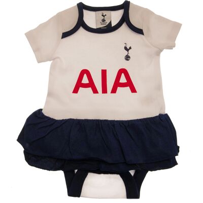 Tottenham Hotspur FC Vauvan Tutu Hame Bodysuit Valkoinen/Navy - vauvanvaatteet Tottenham Hotspur FC Vauvan Tutu Hame Bodysuit Valkoinen/Navy - vauvanvaatteet