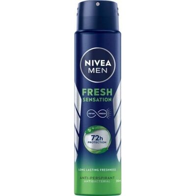 Nivea Men Fresh Sensation Deodorant Spray 250Ml Nivea Men Fresh Sensation Deodorant Spray 250Ml
