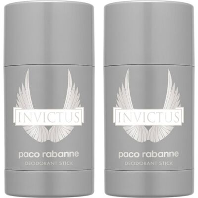 Paco Rabanne Invictus Deostick - 75ml - 2-pack Paco Rabanne Invictus Deostick - 75ml - 2-pack