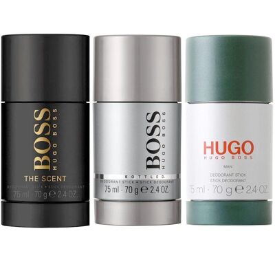 Boss 3-pack Deostick - The Scent, Bottled, Hugo Man Boss 3-pack Deostick - The Scent, Bottled, Hugo Man
