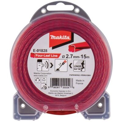 Makita Trimmerilanka 2,7x15m nailonlanka E-01828 Makita Trimmerilanka 2,7x15m nailonlanka E-01828