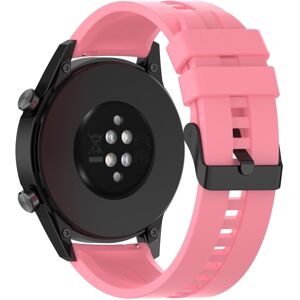 20mm universaali silikoninen ranneke - Musta Terässolki / Pinkki 20mm universaali silikoninen ranneke - Musta Terässolki / Pinkki