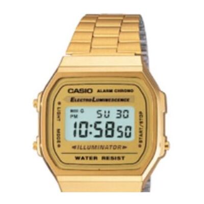 Zegarek ZEGAREK MĘSKI CASIO A168WG-9W (zd088b) - KLASYKA Zegarek ZEGAREK MĘSKI CASIO A168WG-9W (zd088b) - KLASYKA