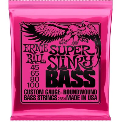 Ernie Ball 2834 Hybrid Slinky Bass Nickel - teräsjouset 4-sauvaiselle sähköbassolle Ernie Ball 2834 Hybrid Slinky Bass Nickel - teräsjouset 4-sauvaiselle sähköbassolle