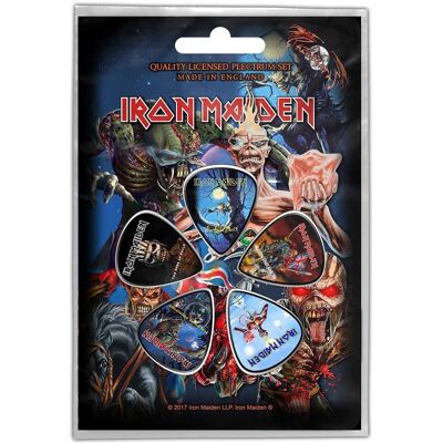 Iron Maiden Myöhemmät Albumit Plektrupaketti - Plektrupakkaus Iron Maiden Myöhemmät Albumit Plektrupaketti - Plektrupakkaus