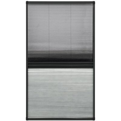 vidaXL Laskostettu hyönteisverkko ikkunaan 80x160 cm alumiini vidaXL Laskostettu hyönteisverkko ikkunaan 80x160 cm alumiini