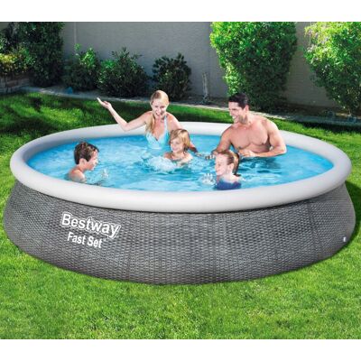 Bestway Fast Set uima-allas 396 x 84 cm sis. pumppu Bestway Fast Set uima-allas 396 x 84 cm sis. pumppu