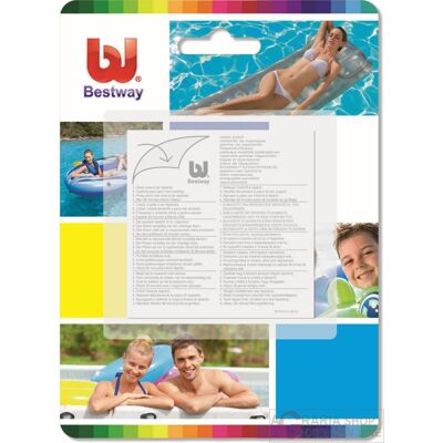Bestway -altaan korjaussarja / paikkaussarja - raskasrakenteinen Bestway -altaan korjaussarja / paikkaussarja - raskasrakenteinen
