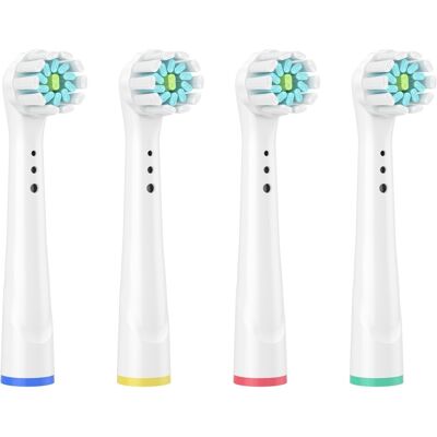 MTK Tuotemerkki 2x4 Sähköhammasharjan päät Braun Oral-B - Herkät ikenet MTK Tuotemerkki 2x4 Sähköhammasharjan päät Braun Oral-B - Herkät ikenet