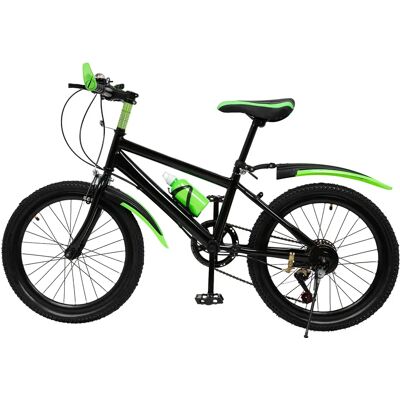 Lasten pyörä - BMX - 50 cm renkaat - Pojille 8–12 v - Etukaliiperijarru, takana V-jarru - Alumiinivanteet - Vihreä Lasten pyörä - BMX - 50 cm renkaat - Pojille 8–12 v - Etukaliiperijarru, takana V-jarru - Alumiinivanteet - Vihreä