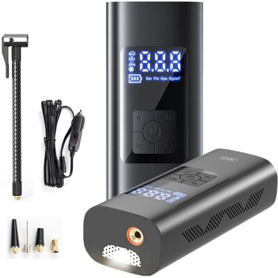 XO Langaton 6000mAh pyörän/renkaan pumppu Ilmakompressori XO Langaton 6000mAh pyörän/renkaan pumppu Ilmakompressori