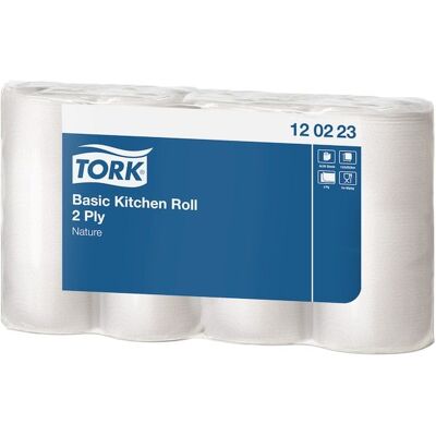 Tork Basic Valkoinen 2-Kerros Keittiö Paperi - paper towels Tork Basic Valkoinen 2-Kerros Keittiö Paperi - paper towels