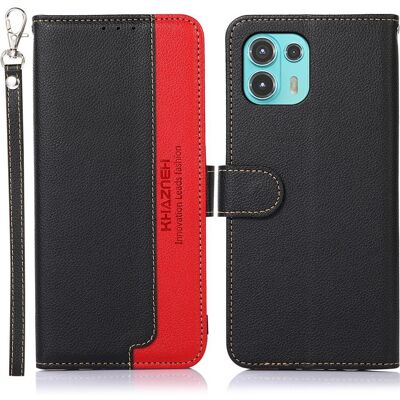 Motorola Edge 20 Lite KHAZNEH puhelimen kansi - punainen/musta Motorola Edge 20 Lite KHAZNEH puhelimen kansi - punainen/musta