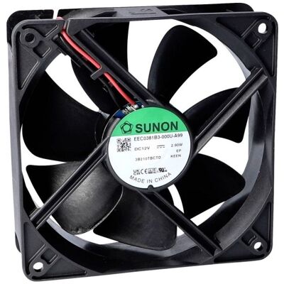Sunon EEC0381B2-000U-A99 Aksiaalinen tuuletin 38x120mm 12V Sunon EEC0381B2-000U-A99 Aksiaalinen tuuletin 38x120mm 12V
