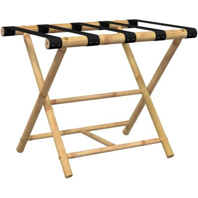 vidaXL Kokoontaittuva matkalaukkuteline 62x42x50,5 cm bambu vidaXL Kokoontaittuva matkalaukkuteline 62x42x50,5 cm bambu