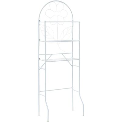 vidaXL WC hylly Valkoinen 60x33x174cm - Kylpyhuonesäilytys vidaXL WC hylly Valkoinen 60x33x174cm - Kylpyhuonesäilytys