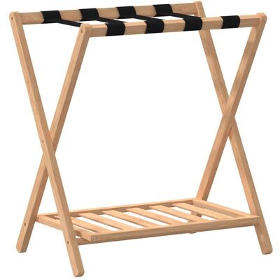 vidaXL Matkalaukkuteline 68x38x58 cm bambu vidaXL Matkalaukkuteline 68x38x58 cm bambu