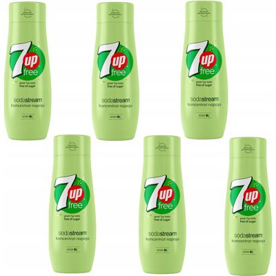 6 SodaStream-tiivisteen setti 6x 7upFREE 6 SodaStream-tiivisteen setti 6x 7upFREE