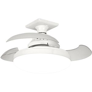 Kattotuuletin E27 Fan Kattovalo kaukosäätimellä APP Control 3 Speed Himmennettävä Kattotuuletin E27 Fan Kattovalo kaukosäätimellä APP Control 3 Speed Himmennettävä