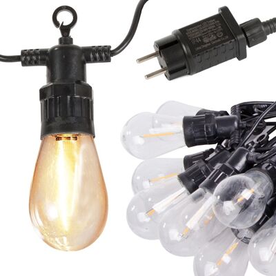 LED-valosarja - Aurinkokenno - 10-20m - 10 LEDiä LED-valosarja - Aurinkokenno - 10-20m - 10 LEDiä