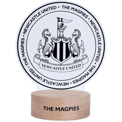 Newcastle United FC -seuran vaakunan LED-valo Newcastle United FC -seuran vaakunan LED-valo