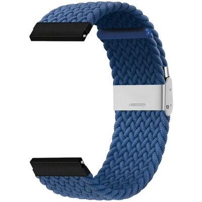 Punottu Kellon ranneke Garmin Forerunner 255 - sininen Punottu Kellon ranneke Garmin Forerunner 255 - sininen