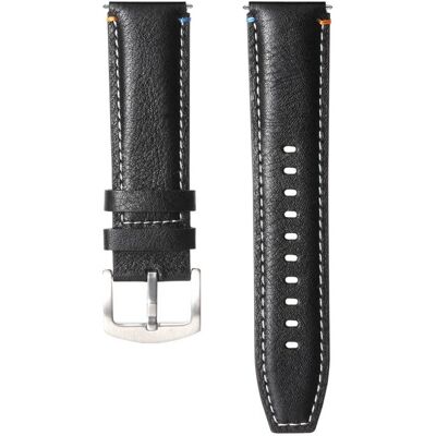 Nahkainen kellon ranneke Garmin Venu 3 - Onyx black Nahkainen kellon ranneke Garmin Venu 3 - Onyx black