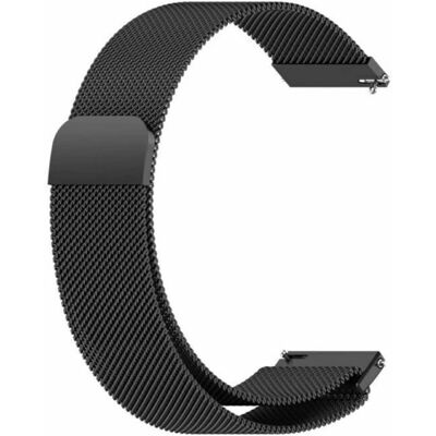 Milanese kellon ranneke Garmin Vivoactive 6 - Musta Milanese kellon ranneke Garmin Vivoactive 6 - Musta