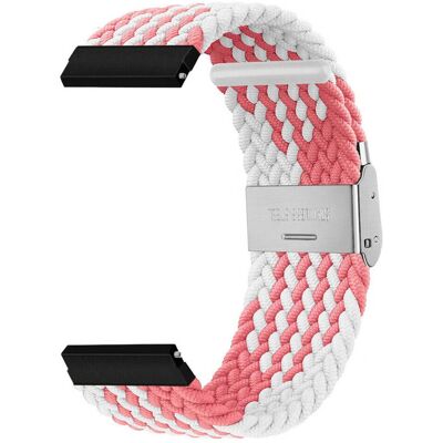 Punottu kellon ranneke Garmin Vivoactive 6 - Pinkwhite Punottu kellon ranneke Garmin Vivoactive 6 - Pinkwhite