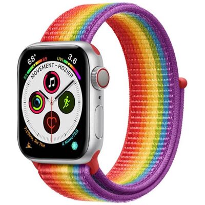 Nailon kellon ranneke Apple Watch 5 (44mm) - Pride Edition Nailon kellon ranneke Apple Watch 5 (44mm) - Pride Edition