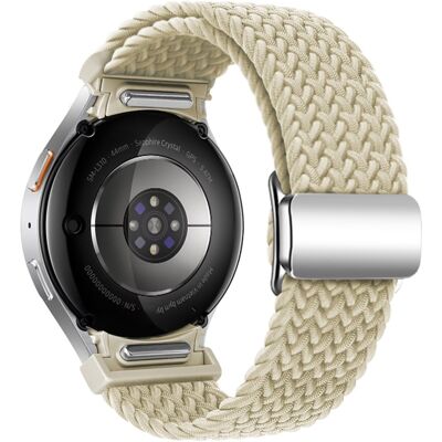 SKALO Punottu Tygaranneke Samsung Watch 7 40mm/44mm SKALO Punottu Tygaranneke Samsung Watch 7 40mm/44mm