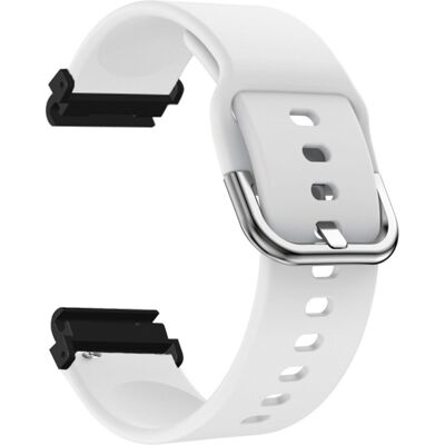 SKALO Garmin Fenix 7S/7S Pro 42mm Silikoniranneke Muotoiltu SKALO Garmin Fenix 7S/7S Pro 42mm Silikoniranneke Muotoiltu