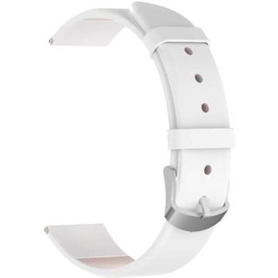 Huawei Watch GT 4 41mm korvaava hihna 18mm Vegaaninahkainen kellonauha - Valkoinen Huawei Watch GT 4 41mm korvaava hihna 18mm Vegaaninahkainen kellonauha - Valkoinen