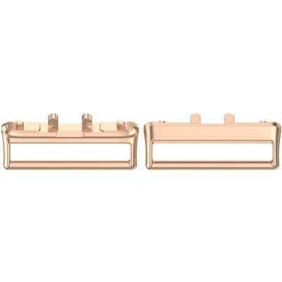 1 pari keskikokoinen liitin Samsung Galaxy Fit3 (SM-R390) 18mm kellonhihnan metallisovitin - Ruusukulta 1 pari keskikokoinen liitin Samsung Galaxy Fit3 (SM-R390) 18mm kellonhihnan metallisovitin - Ruusukulta