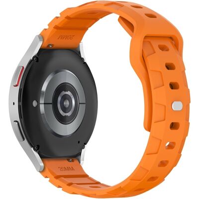 Huawei Watch GT 3 42mm / GT 3 Pro 43mm silikoniranneke 20mm kellon hihnan vaihto - Oranssi Huawei Watch GT 3 42mm / GT 3 Pro 43mm silikoniranneke 20mm kellon hihnan vaihto - Oranssi